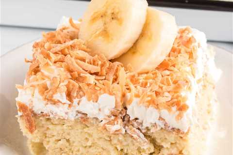 Banana Tres Leches Cake