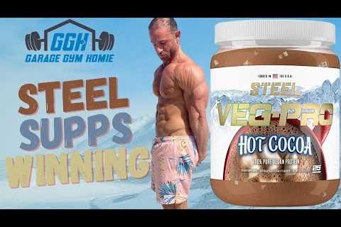 BEST TASTING VEGAN PROTEIN | Steel Supplements VEG-PRO Review