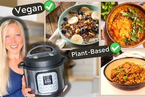 My Favorite Plant-Based INSTANT POT Meals for Weight Loss // Vegan, WFPB