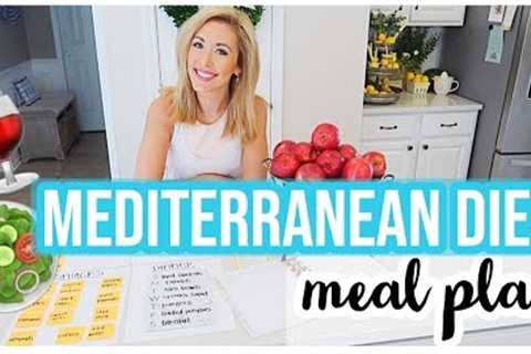 MEDITERRANEAN DIET MEAL PLANS 🥗🍷 | Brianna K