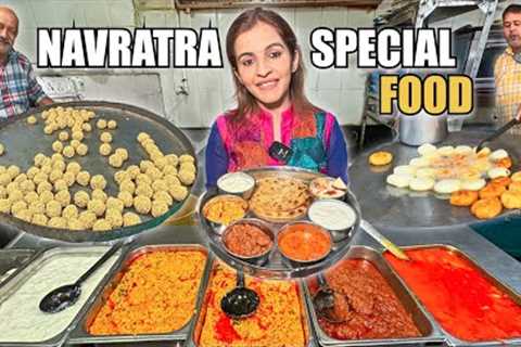 Indian Festival Navratra Special Food in India | Navratra Thali | Festival Food | Indian Street Food