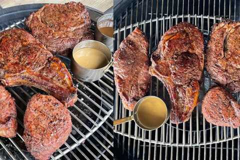 Grilling Steak on a Weber Grill