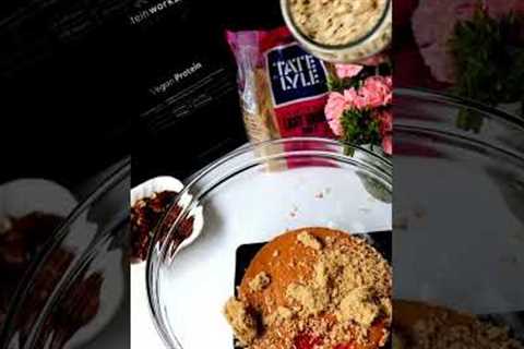 Soft Vegan Protein Peanut Butter Oats Cookies Baked Recipe