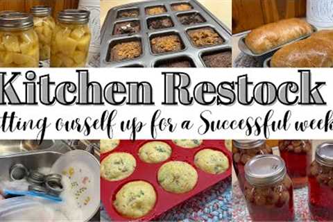 Weekly Kitchen Restock || Budget Friendly Meal Prep + Canning