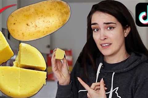 I Tried That Vegan TikTok Potato Cheese (yikes)