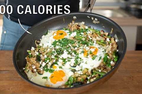 This Healthy Breakfast has only 400 Calories (Green Shakshuka)