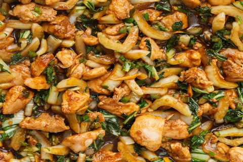 Chicken and Bok Choy Stir Fry