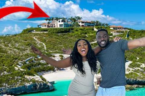 OUR FULL TOUR OF OUR 5 STAR BEACHFRONT VILLA IN TURKS & CAICOS!! **SPEECHLESS!!**