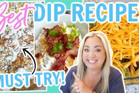 YOU'VE GOT TO TRY THESE EASY AND DELICIOUS DIP RECIPES | BEST DIP RECIPES | EASY PARTY FOOD