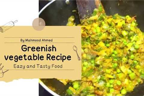 Unbelievable Vegetarian Recipe that Uses Greenish Vegetables!