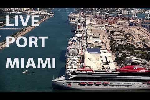 🔴 LIVE Scarlet Lady Departure Port Miami