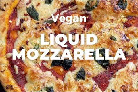 VEGAN LIQUID MOZZARELLA | HOMEMADE VEGAN CHEESE - Vegan Richa Recipes