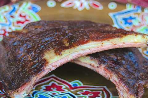 Smoking Lamb Ribs on a Gas Grill