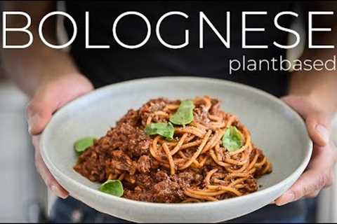 Getting SAUCEY with this BOLOGNESE inspired vegan recipe