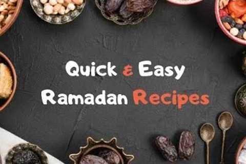 Ramzan Special Recipes 2023/ Easy To Cook Iftar/Sehri Time. @COOKDELICIOUS11