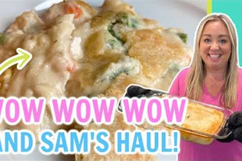 BEST AND EASIEST CASSEROLE RECIPE | YOU HAVE TO TRY THIS EASY WEEKNIGHT DINNER | HUGE SAM'S HAUL