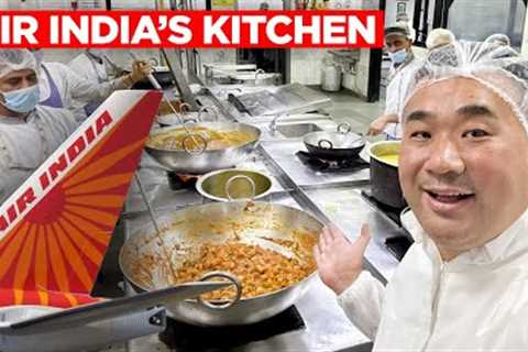 India’s Oldest Flight Kitchen - Air India’s New Onboard Menu