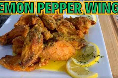 Delicious Lemon Pepper Wings