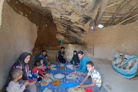 Village life - Nomad life: Cooking Stew (IRAN)