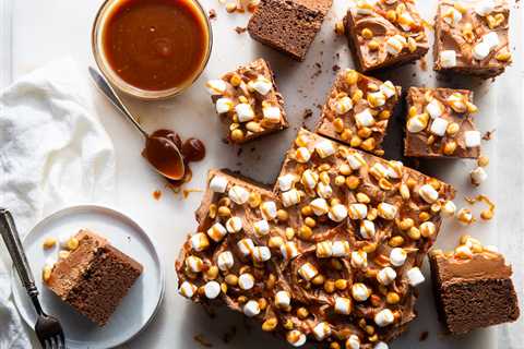 Rocky Road Sheet Cake