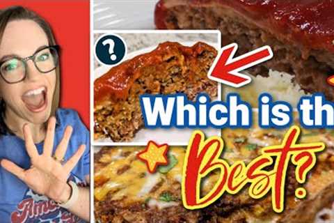 5 ⭐AMAZING⭐ Meatloaf recipes your family will DEVOUR!