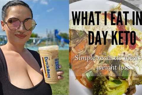 What I Eat In Day Keto | Simple Realistic Meals