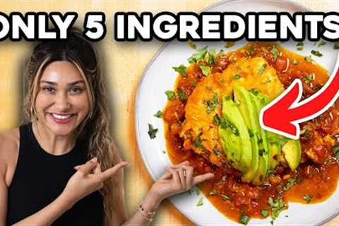 5 Ingredient High Protein Dinner Idea | Low Carb | Easy and Quick Meals for Weight Loss