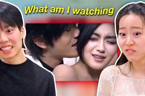 Reacting to SPICY scenes in C-DRAMA with my Chinese husband (soon to be)