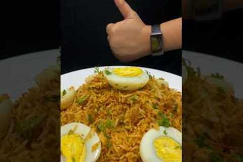 Egg Pulao ASMR Cooking #food #shorts #cooking #indianasmrworld #asmr #nonveg #egg