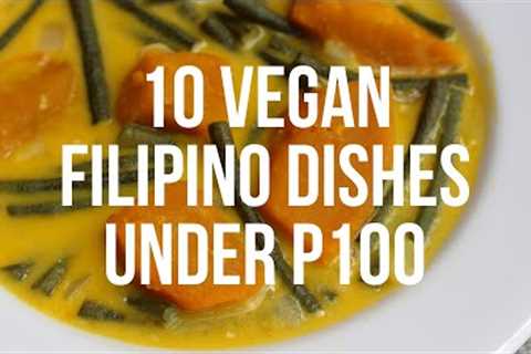 10 Vegan Filipino Dishes under P100 (MAFBEX Tickets Giveaway!)