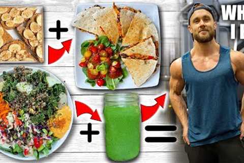 What I Eat To Build Vegan Muscle! 🌱💪