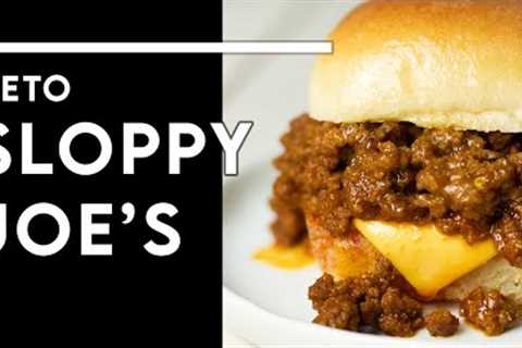 Super Easy KETO SLOPPY JOE''S - Quick, Healthy Dinner Recipe - CHEF MICHAEL