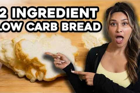 2 Ingredient Flourless Bread I Low Carb I Low Calorie I High Protein