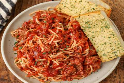 Spaghetti Sauce with Ground Beef