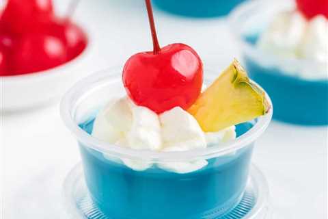 How to Make Easy Blue Hawaiian Jello Shots