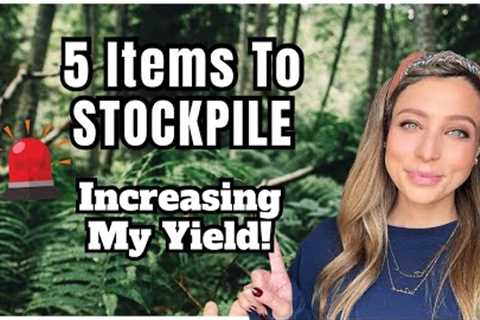 5 Items to Stockpile Now | Prepping for FREE!!