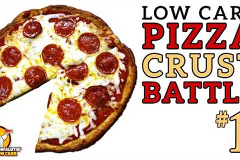 Low Carb PIZZA CRUST Battle #1 🍕 The BEST Keto Pizza Crust Recipe! PART ONE