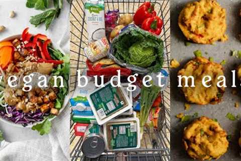 £17 VEGAN WEEKLY BUDGET MEALS FROM LIDL 💰