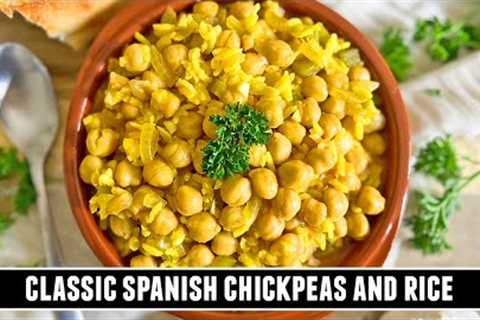 Classic Spanish Chickpeas and Rice | An Iconic Recipe from Cádiz Spain