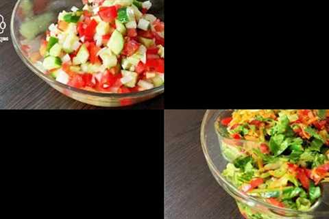 2 Types OF SUMMER SALAD! EASY BUT incredibly DELICIOUS! NO.1 | me & Cooking