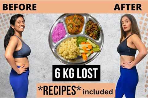 I lost 6 kgs in 30 days with THIS DIET! RECIPES Included