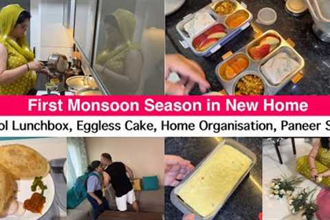 Finding Joy in Small Things! Baking Cake, Kids Lunchbox/Easy & Healthy Tiffin Recipe for School ..