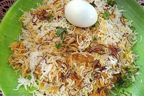 How to make chicken biryani|Hyderabadi Chicken Dum Biryani Recipe