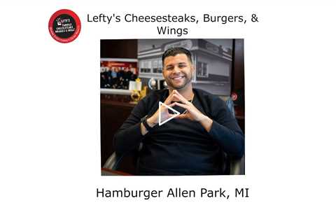 Hamburger Allen Park, MI - Lefty's Cheesesteaks, Burgers, & Wings