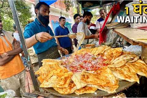 KGF 49/- Janakpuri No 1 Masala Chole Kulche | Delhi Street Food India