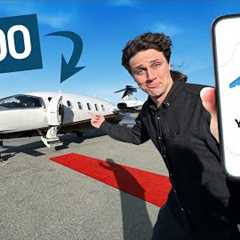I tried the UBER for PRIVATE JETS!