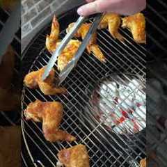malcom style hot bbq wings | HowToBBQRight Shorts