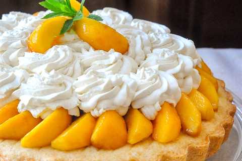 Brandied Peach Shortcake