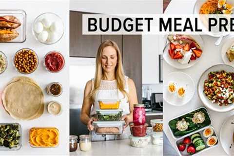 BUDGET MEAL PREP | healthy recipes under $3 (using high-quality ingredients)