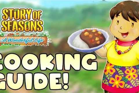 How to Find All Recipes + Cooking Tips in Story of Seasons A Wonderful Life